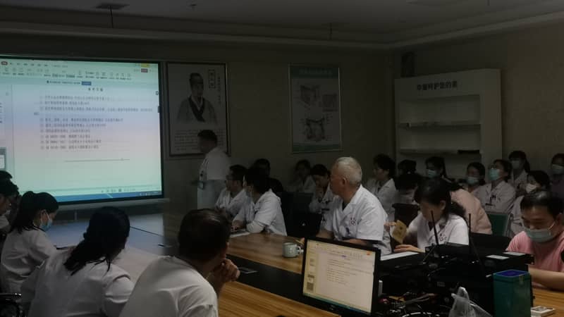 临泉华康皮肤病医院召开医疗机构消防安全培训会